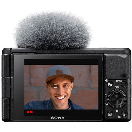 Sony ZV-1 Digital Camera with 64GB Memory Card, External Charger &Accessories Bundle