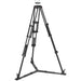 Manfrotto 504X Fluid Video Head &amp; MVTTWINGA Aluminum Tripod with Ground Spreader