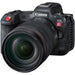 Canon EOS R5 C Mirrorless Digital Camera with 24-70mm f/2.8 L IS USM Lens Deluxe Bundle