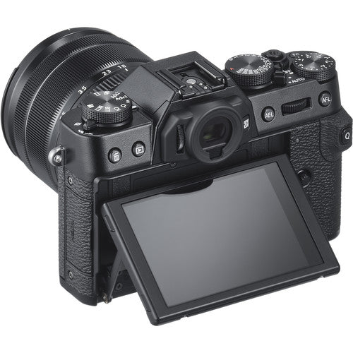 FUJIFILM X-T30 Mirrorless Digital Camera (Body Only, Black) with Godox TT685F Flash Essential Bundle