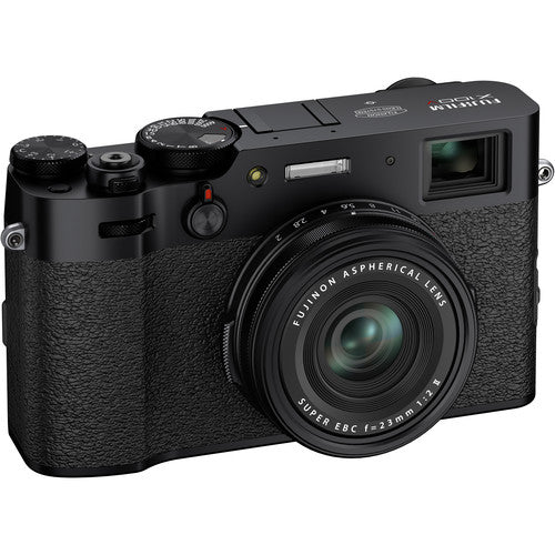 FUJIFILM X100V Digital Camera (Black) Includes 128GB, Case, Filters, and More