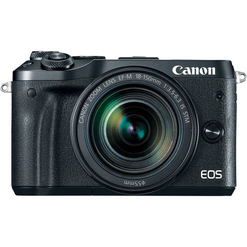 Canon EOS M6 Mirrorless Digital Camera with 18-150mm Lens (Black)