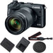 Canon EOS M6 Mirrorless Digital Camera with 18-150mm Lens (Black)