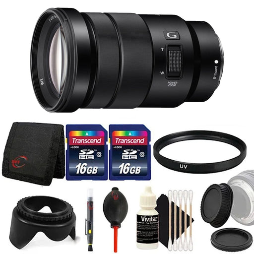 Sony E PZ 18-105mm f/4 G OSS Lens Starter Bundle