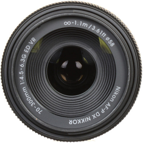 Nikon AF-P DX Nikkor 70-300mm f/4.5-6.3G ED (VR) Lens + Top Accesory Kit