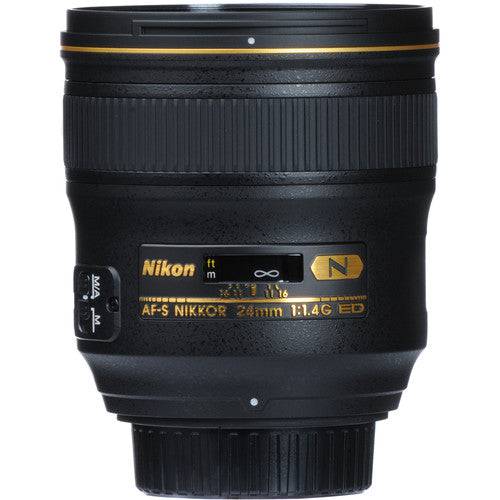 Nikon AF-S NIKKOR 24mm f/1.4G ED Lens Filter Bundle