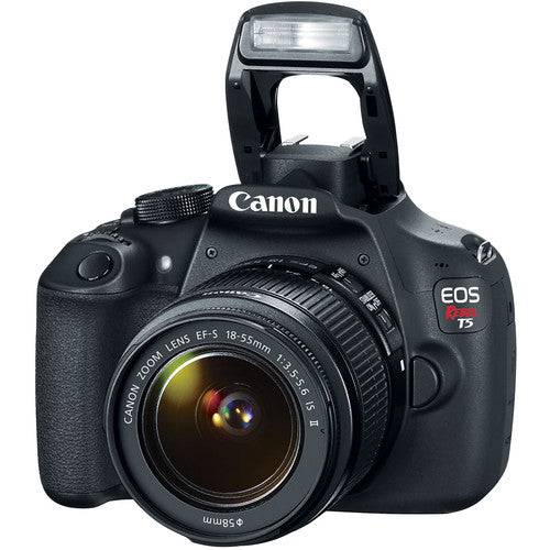 Canon EOS Rebel T5/2000D/4000D DSLR Camera with 18-55mm and Sigma 70-300mm DG Macro Lenses Starter Essential Package
