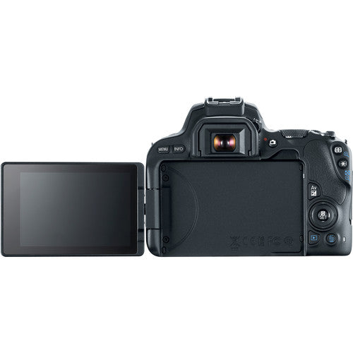 Canon EOS Rebel SL2/250D/SL3 DSLR Camera 18-55mm IS STM Flash EXT BAT 1yr Warranty