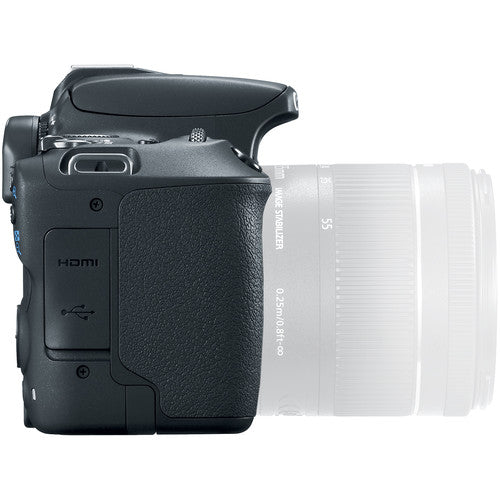 Canon EOS Rebel SL2/250D/SL3 DSLR Camera 18-55mm IS STM Flash EXT BAT 1yr Warranty