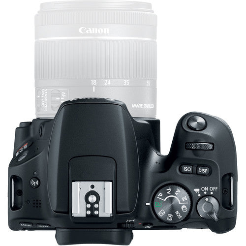 Canon EOS Rebel SL2/250D/SL3 DSLR Camera 18-55mm IS STM Flash EXT BAT 1yr Warranty