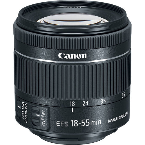 Canon EOS Rebel SL2/250D/SL3 DSLR Camera 18-55mm IS STM Flash EXT BAT 1yr Warranty