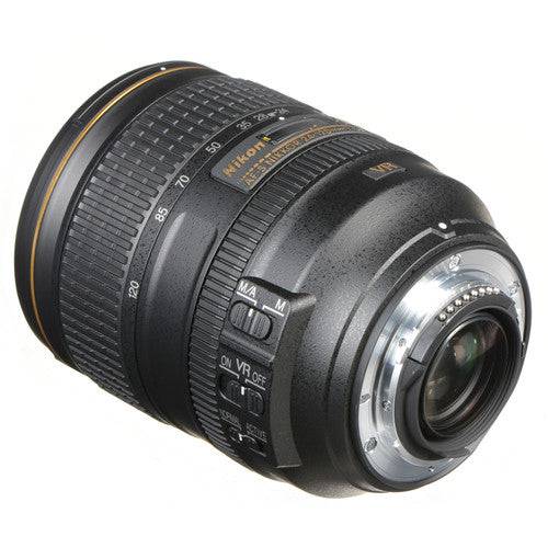 Nikon AF-S NIKKOR 24-120mm f/4G ED VR Lens with 3-Piece Filter Set Tripod Accessory Kit