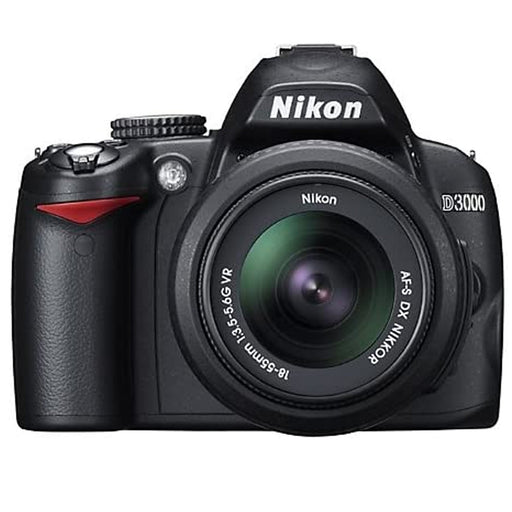 Nikon D3000/D3500 10.2MP Digital SLR Camera with 18-55mm f/3.5-5.6G AF-S DX VR Nikkor Zoom Lens