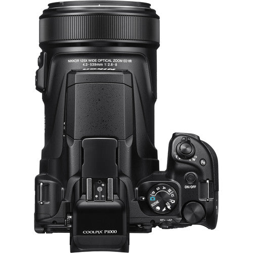 Nikon Coolpix P1000 16MP 125x Super-Zoom Digital Camera + 64GB | Filters | Flexible Tripod &amp; More Bundle