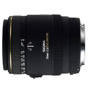 Sigma 70mm f/2.8 EX DG Macro AF Telephoto Lens for Canon
