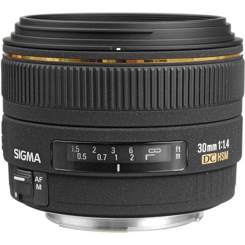 Sigma 30mm f/1.4 EX DC Autofocus Lens f/Canon