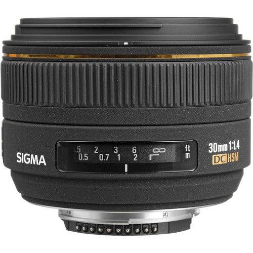 Sigma 30mm f/1.4 EX DC Autofocus Lens f/Nikon