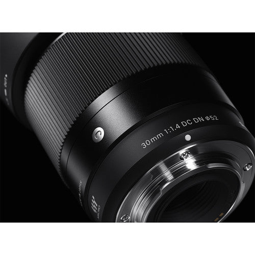 Sigma 30mm f/1.4 DC DN Contemporary Lens for Sony E w/ Filter Kit &amp; 5 Year Warranty Bundle