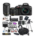 Nikon D3400/D3500 Digital SLR Camera &amp; 18-55mm &amp; 70-300mm VR lenses + 2PC 32gb SD Cards Card+ Battery+Case+Grip+Filters &amp; More