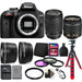 Nikon D3400/D3500 DSLR Camera with 18-55mm & 70-300mm Lens & 8GB Accessory