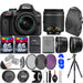 Nikon D3400/D3500 Digital SLR Camera with 18-55mm VR| 3 Lenses kit| 64GB -Great Saving Full Kit