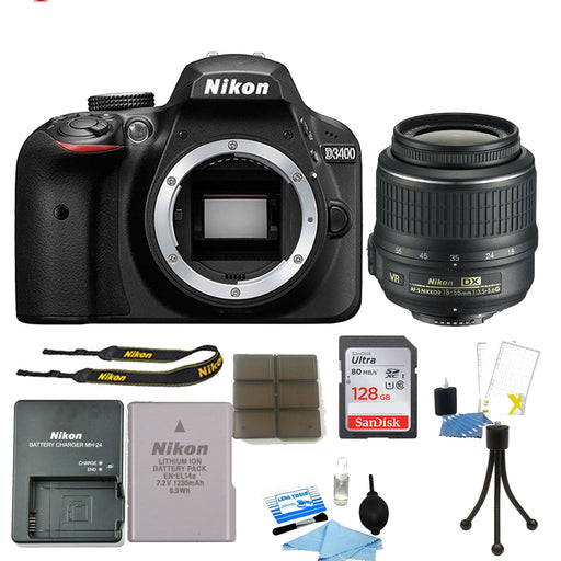 Nikon D3400/D3500 DSLR Camera with 18-55mm & Great Value Kit