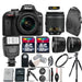 Nikon D3400/D3500 DSLR Camera with 18-55mm -3 Lenses Kit | Flash | 1YR Warranty |64GB