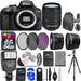 Nikon D3400/D3500 DSLR Camera with 18-140mm VR Lens | 64GB MC| Backpack| Filters| And More Bundle