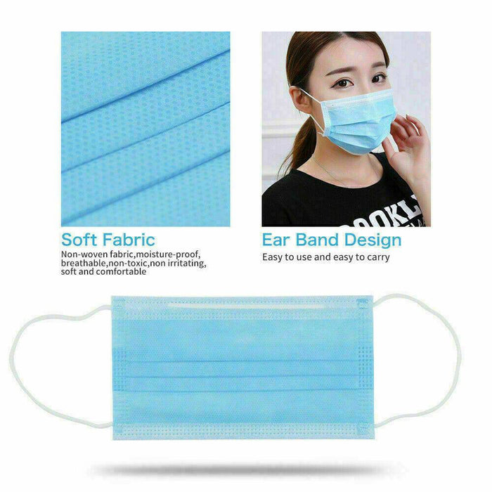 NJA Disposable Protective Mask - Ear-Loop Type (10 PER PACK)