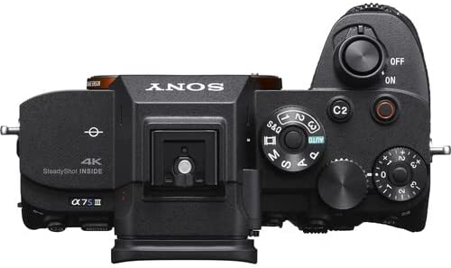 Sony a7S III Mirrorless Camera - ILCE7SM3/B with Prime Accessory Package Including 128GB Memory, TTL Flash, Replacement Battery, Auxiliary Lenses &amp; More