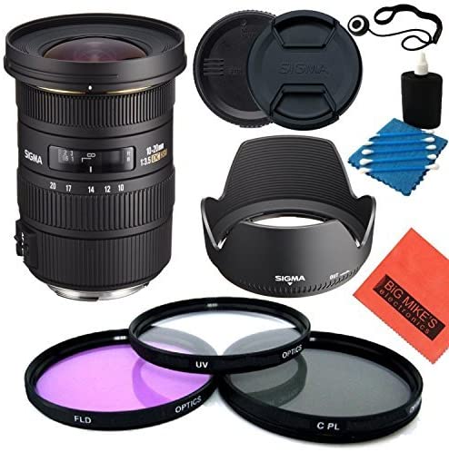 Sigma 10-20mm f/3.5 EX DC HSM Autofocus Zoom Lens For Canon Cameras