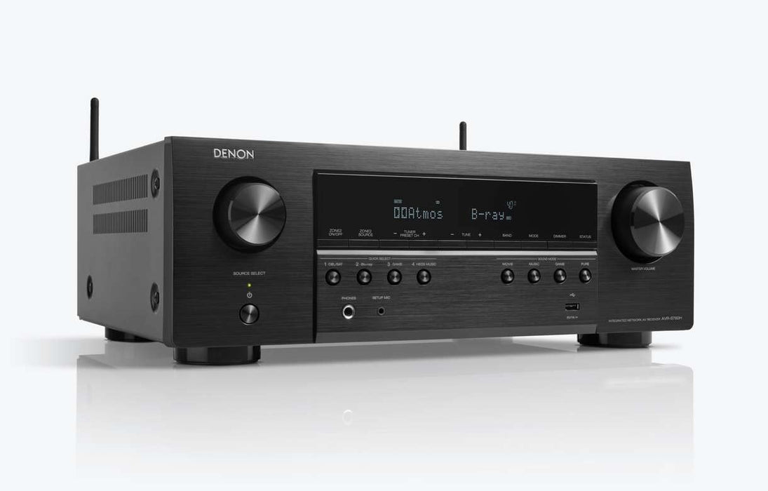 Denon AVR-S760H 7.2-Channel 8K AV Receiver