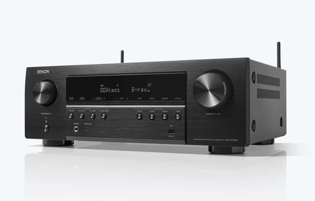 Denon AVR-S760H 7.2-Channel 8K AV Receiver