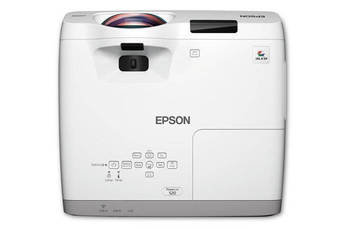 Epson PowerLite 520 3LCD Short Throw Projector