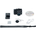 Canon PowerShot G1 X Digital Camera (Black) With Flexible Mini Tripod | Cleaning Kit | HDMI Cable Kit