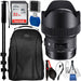 Sigma 14mm F/1.8 DG HSM Art Lens For Nikon F With Accessory Bundle