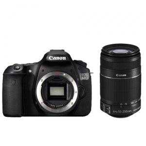 Canon EOS 60D DSLR Camera with Canon 17-85mm & 55-250mm