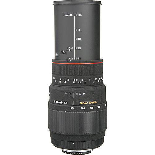 Sigma 70-300mm f/4-5.6 APO DG Macro Lens for Nikon AF-D