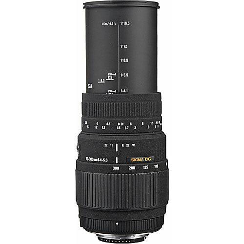 Sigma 70-300mm f/4-5.6 DG Autofocus Lens for Nikon