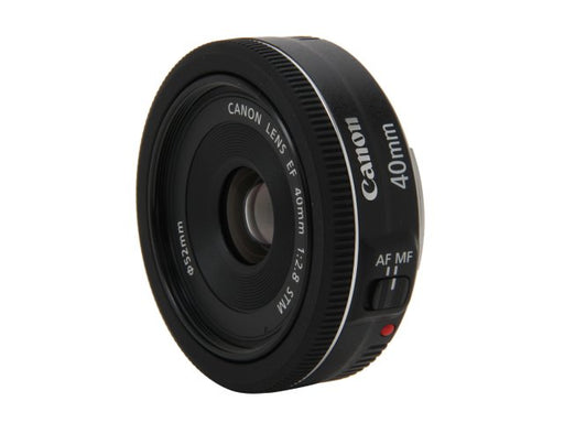 Canon 40mm f/2.8 EF STM Lens Deluxe Bundle W/Colors Filters & More