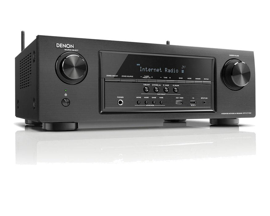 Denon AVR-S710W 7.2-Channel Network AV Receiver (Black)