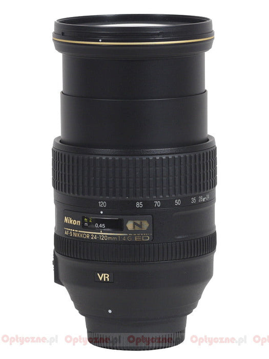 Nikon AF-S NIKKOR 24-120mm f/4G ED VR Zoom Lens with 500mm Preset Lens | T-Mount Adapter &amp; 77mm Filter Kit