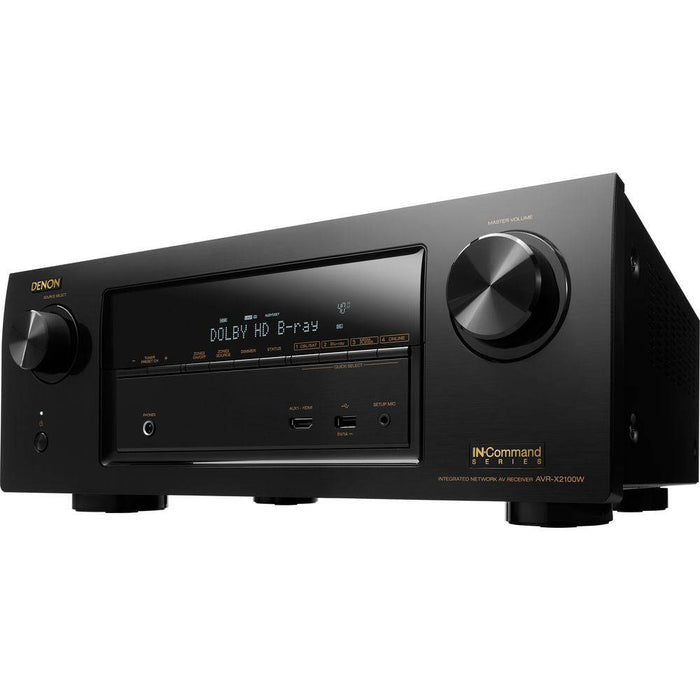 Denon IN-Command Series AVR-X2100W 7.2-Channel Network AV Receiver