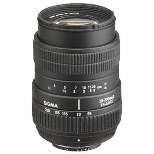 Sigma 55-200mm f/4-5.6 DC Lens f/Canon