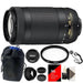 Nikon AF-P DX Nikkor 70-300mm f/4.5-6.3G ED (VR) Lens + Top Accesory Kit