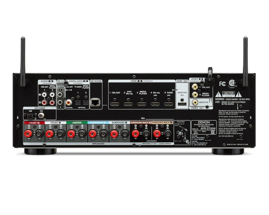 Denon AVR-S700W 7.2 Channel Network AV Receiver