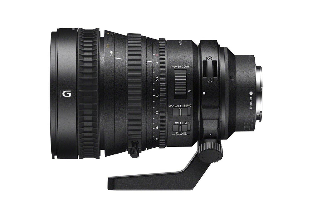 Sony Alpha E-Mount Fe 28-135mm f/4.0 G OSS PZ Zoom Lens with Filter Tripod Kit with Sony USA Warranty