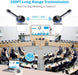 Wireless HDMI Transmitter and Receiver 4K, TIMBOOTECH Casting 5G Stable Signal