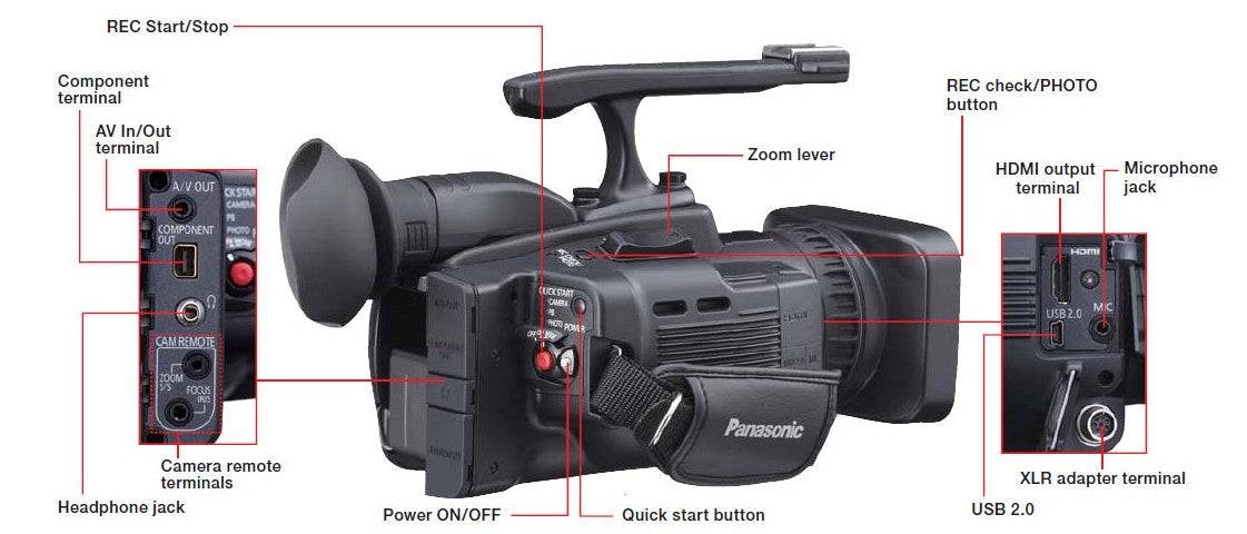 Panasonic AG-HMC40 AVCCAM HD Camcorder