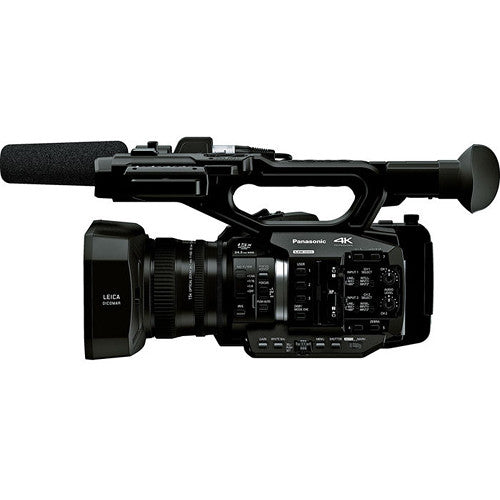 Panasonic AG-UX90 4K/HD Professional Camcorder 8PC Accessory Bundle Includes 64GB SD Memory Card + 3 Piece Filter Kit (UV + CPL + FLD) + MORE